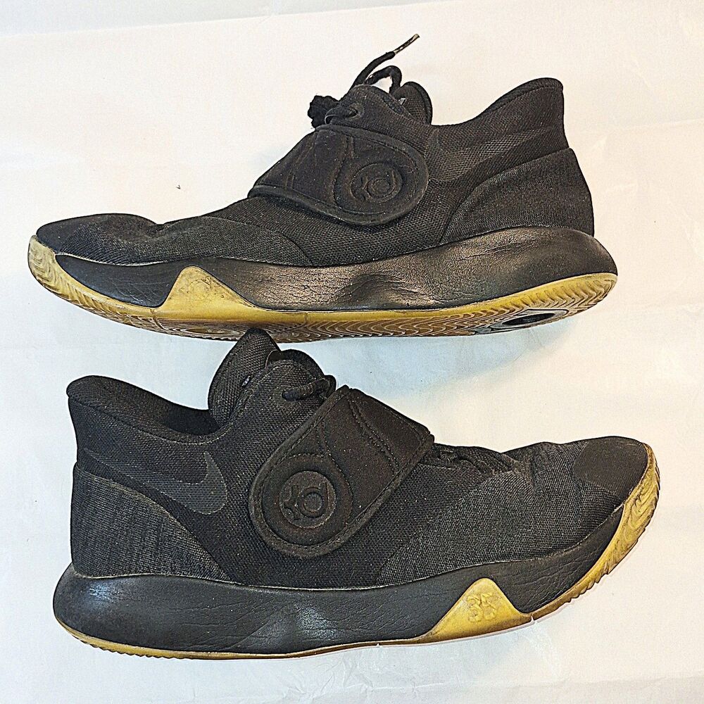 Nike KD Trey 5 VI Kevin Durant Basketball Shoes Men's 8.5 Black AA7067-010 VGUC - Picture 2 of 8